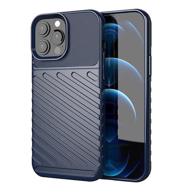 Thunder Flexible Skal iPhone 13 Pro Max - Blå Blå