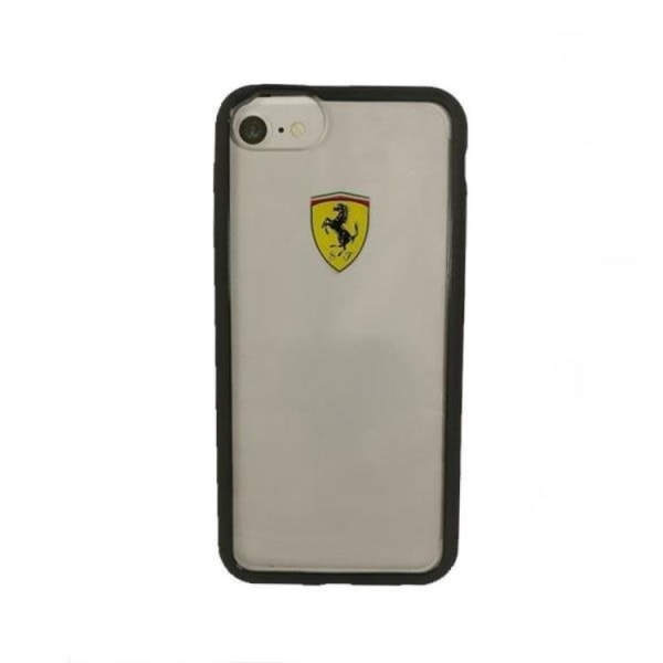 Ferrari Hardcase Mobilskal iPhone 7 / 8 / SE 2020 - Transparent / Svart Svart