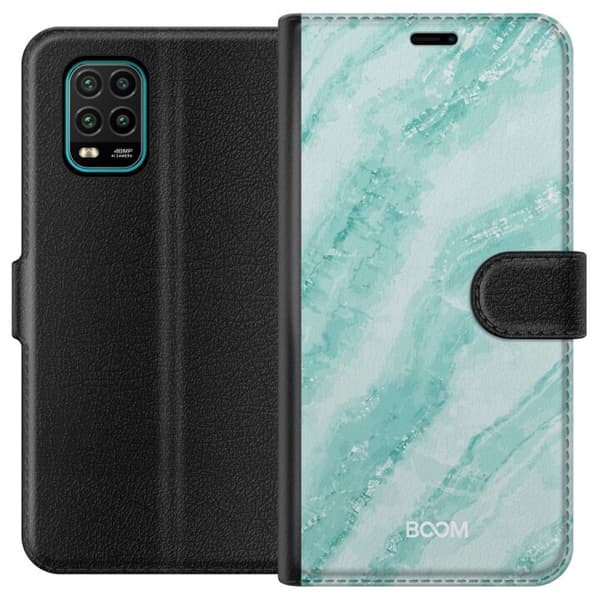 Plånboksfodral till Xiaomi Mi 10 Lite 5G med Mint Marble