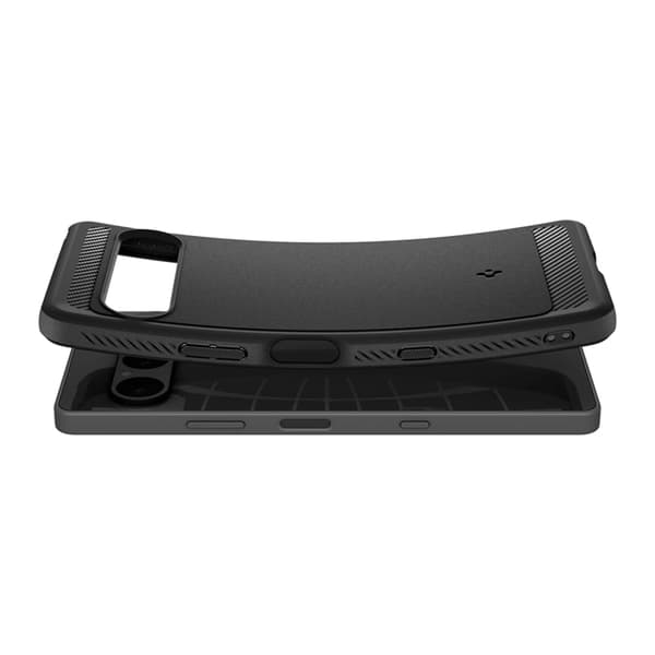 Spigen telefontaske til Sony Xperia 10 VII Rugged Armor - Mat Sort Svart