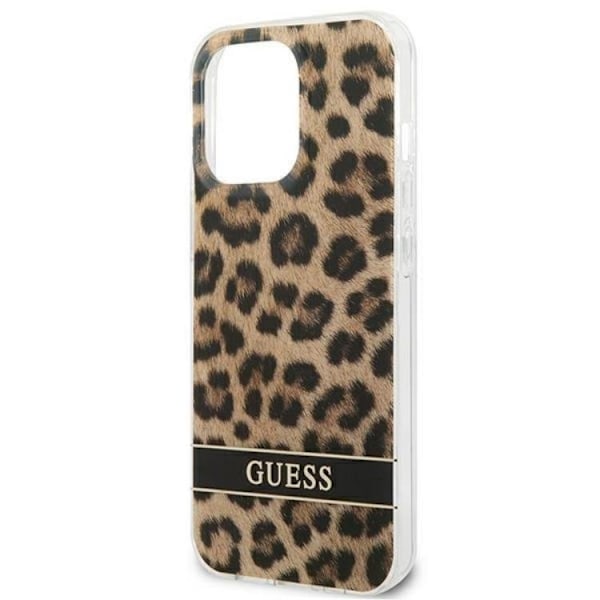 Guess iPhone 13 Pro Mobilskal Leopard - Brun