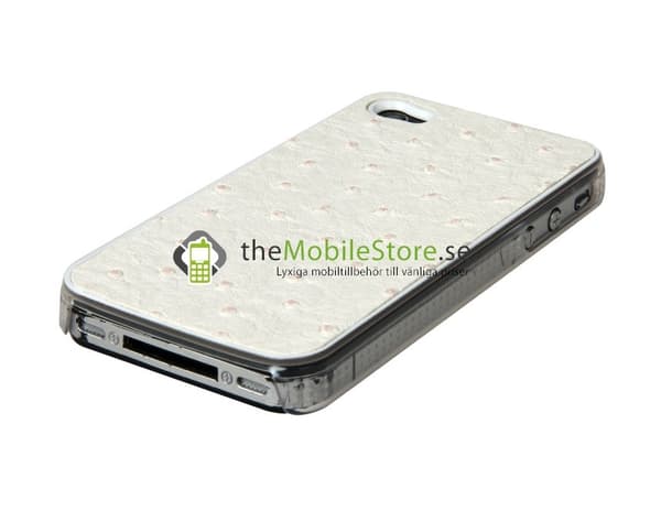 Apple iPhone 4S/4:n takakuori (OSTRIG VIT) White