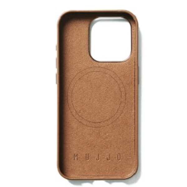 Mujjo iPhone 15 Pro Mobilskal Läder - Brun