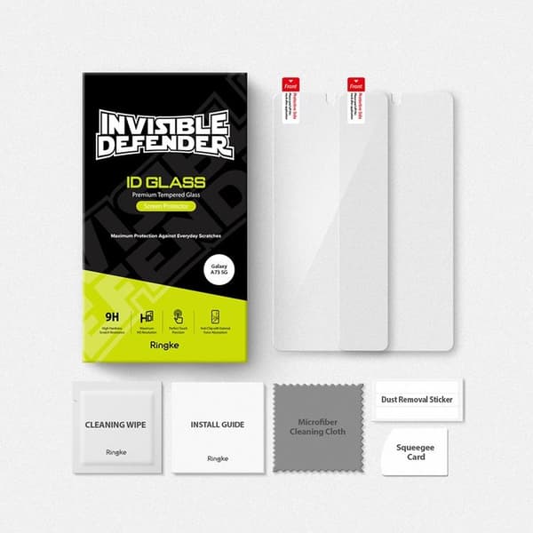 Ringke Galaxy A73 5G Karkaistu lasi Invisible Defender I Transparent