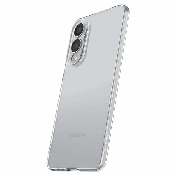 Spigen Mobilskal till Galaxy S25 Edge Liquid Crystal - Crystal Clear Transparent