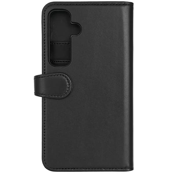 BUFFALO Galaxy S24 5G Pung Taske Ægte Læder 2-i-1 - Sort Black
