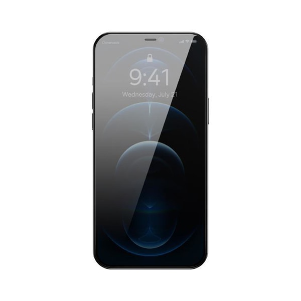 Baseus iPhone 12 Pro Max Skærmbeskytter i hærdet glas