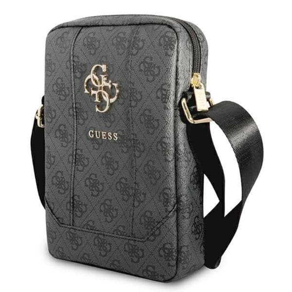 Guess Torba 8\" Datorfodral 4G Big Metal Logo - Grå Grå