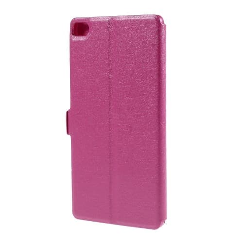 Fönsterfodral till Huawei Ascend P8 - Rosa Rosa