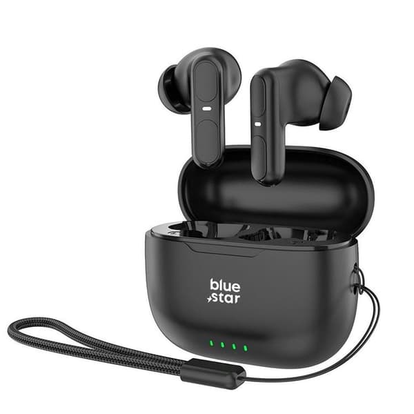 Blue Star Trådløse In-Ear Øretelefoner TWS BK31 - Sort Black