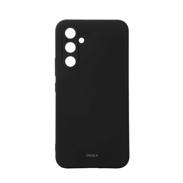 Onsala telefonetui til Galaxy A55 5G Silikone Feeling - Sort Svart