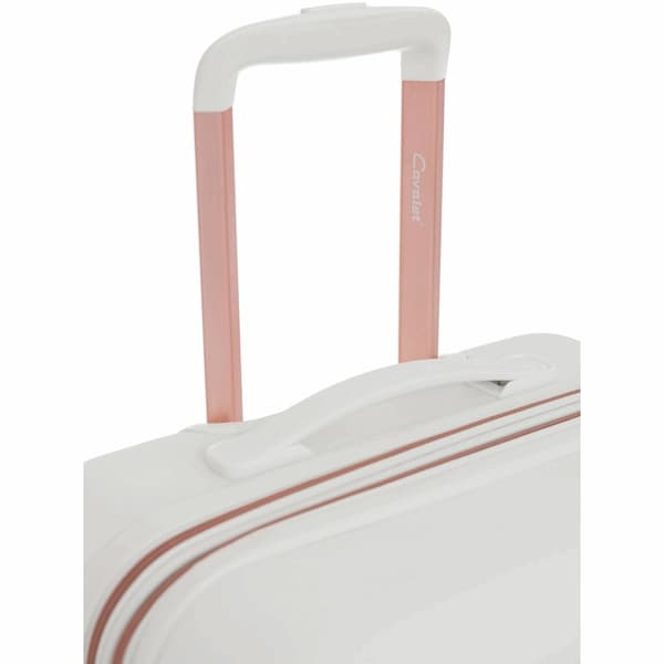 CAVALET Resväska Pasadena Medium - Vit/Rosa Vit