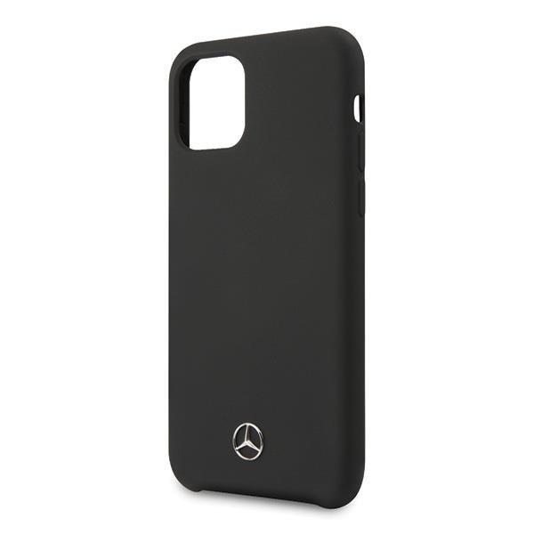 Mercedes iPhone 11 Pro Mobil Cover Silicone Line - sort