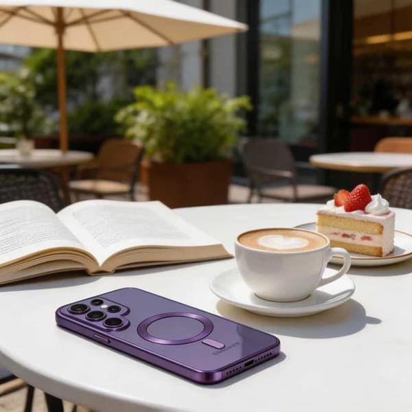 Tech-Protect Mobilskal För Galaxy S26 Ultra Magsafe Magflex - Violett Lila