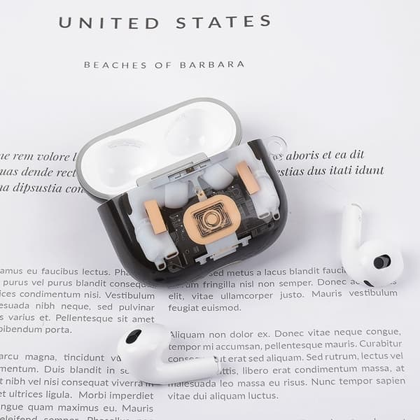 Mobilskal till AirPods Pro 3 Mechanical Structure TPU Drop-Proof Flerfärgad
