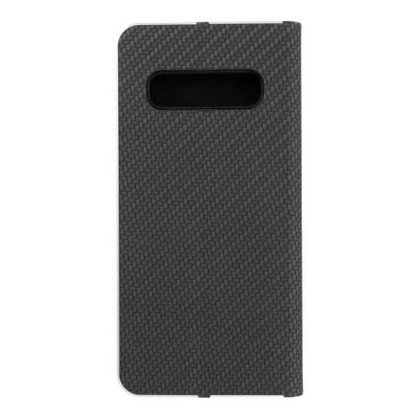 Forcell Galaxy S10 Plus -kotelo Luna Carbon - musta