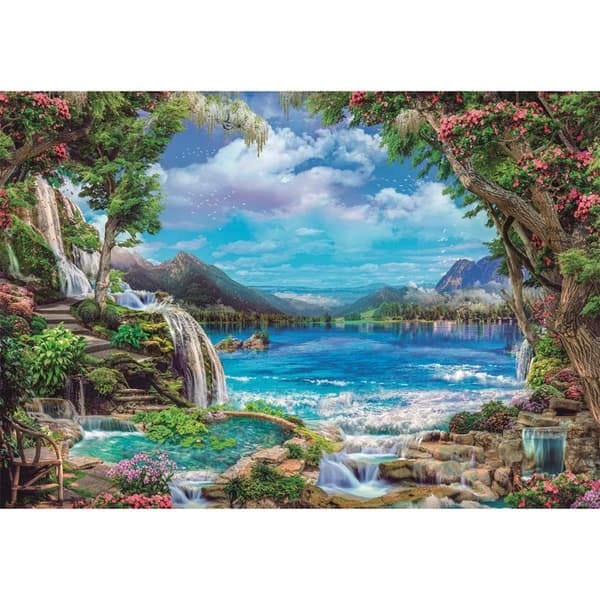 CLEMENTONI Pussel 2000 Pcs High Quality Collection Paradise On Earth