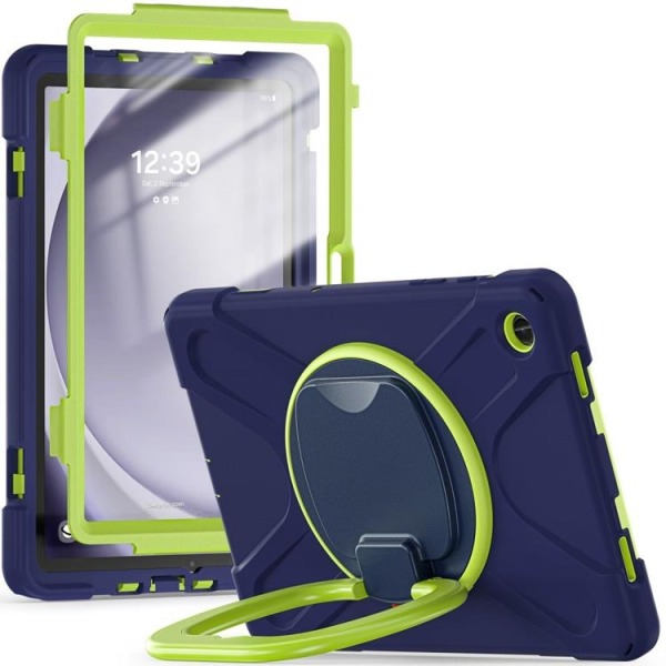 Tech-Protect Galaxy Tab A9 Case X-Armor - Navy/Lime