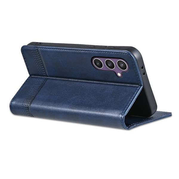 AZNS Samsung Galaxy A36 5G Plånboksfodral Konstläder - Blå