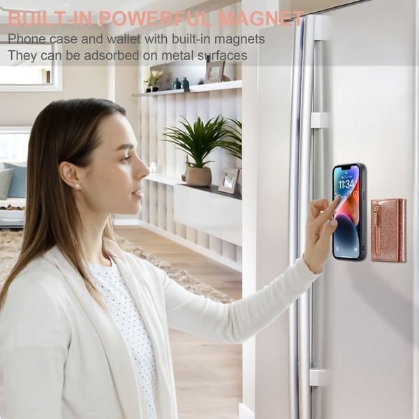 DG.MING M3 Series Mobilskal till iPhone 14 2-i-1 Stöttålig Roséguld