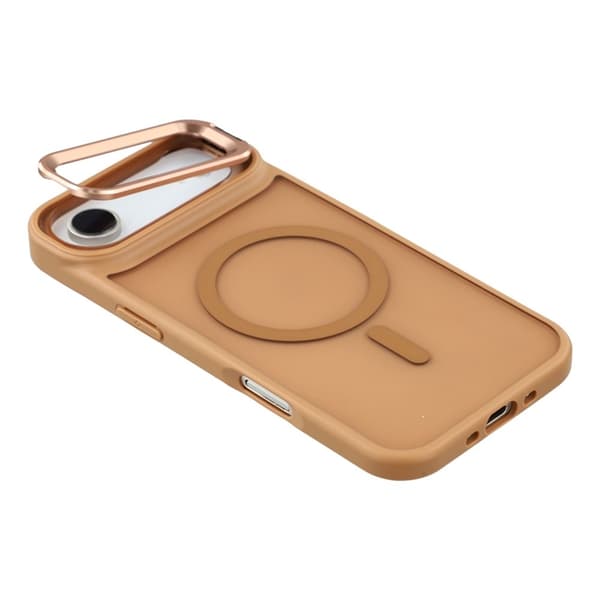 Mobilskal till iPhone Air MagSafe Lins Kickstand - Guld Guld