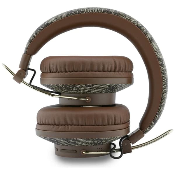 Guess Over-Ear Hörlurar Triangle Logo Bluetooth ENC - Brun Brun