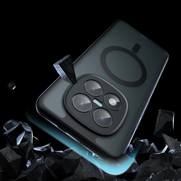 Tech-Protect Mobilskal För Xiaomi Redmi Note 15 Pro Plus Magsafe Magmat Svart