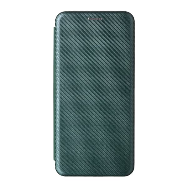 Samsung Galaxy S26/S26 Pro Skal Kolfiber PU Läder - Grön