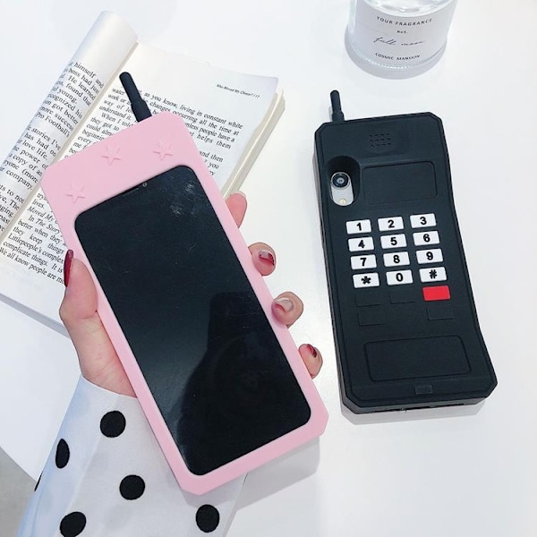 Retro Skal iPhone 11 - Svart Black