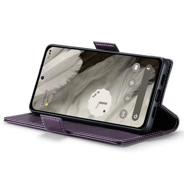 CASEME Plånboksfodral Konstläder till Google Pixel 8 - Lila