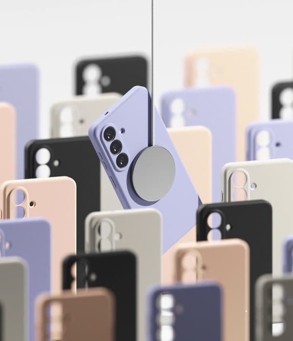 Ringke Mobilcover Til Galaxy S26 Plus Magsafe Silikone - Rosa Sand Rosa
