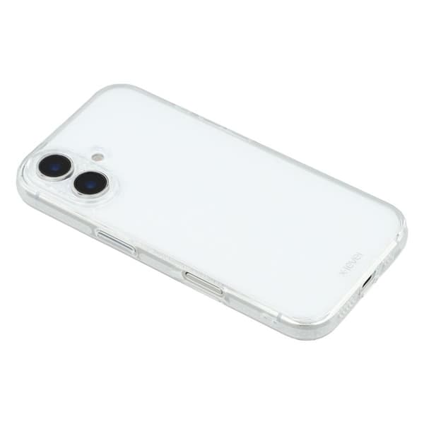 X-LEVEL Mobilskal till iPhone 16 Plus PC + TPU Transparent Fodral