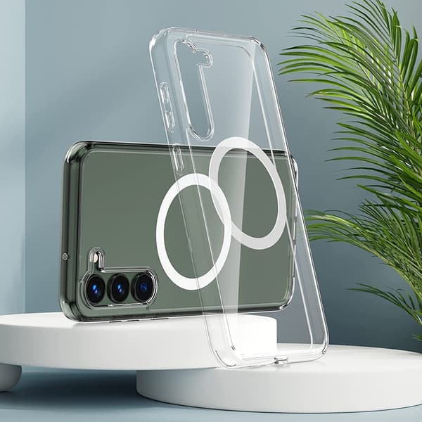 Mobilskal till Galaxy S23 Plus Magsafe Shockproof Magnetic - Clear Transparent