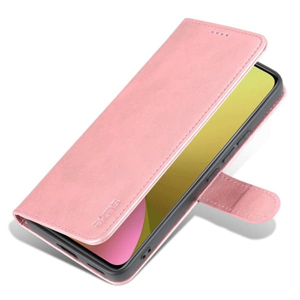 AZNS Xiaomi 12 Lite 5G Plånboksfodral Konstläder - Roséguld