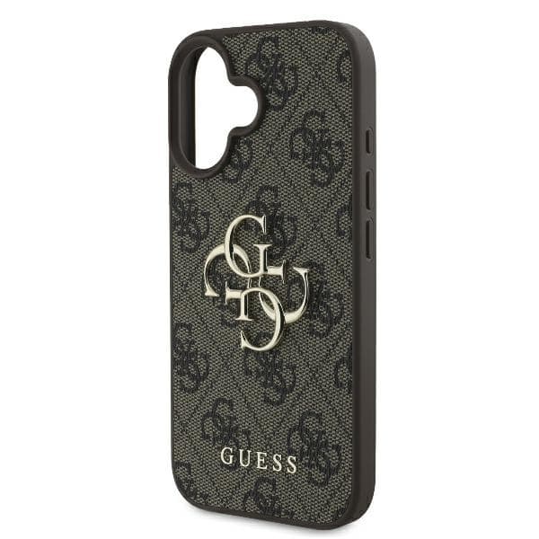 Guess Mobilskal till iPhone 16 4G Big Logo - Brun Brun