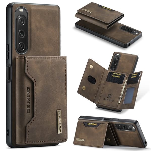 DG.MING M2 Series Mobilskal till Sony Xperia 10 V Shockproof Brun