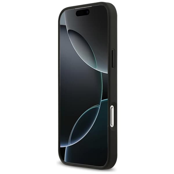 BMW telefontaske til iPhone 17 Pro Max MagSafe M Kevlar linjer & Logo - Sort Svart