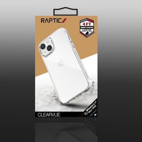 Raptic iPhone 14 Plus Skal X-Doria Clearvue - Klar Transparent