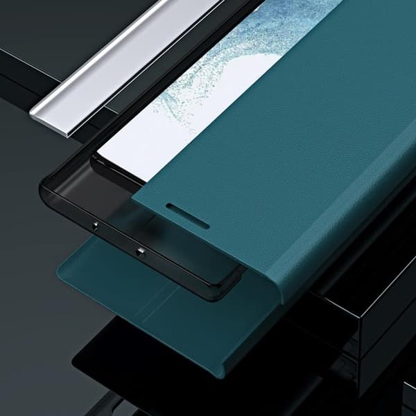 Xiaomi 13 Lite -puhelinkotelo Sleep Pro Flip Stand - Musta Svart