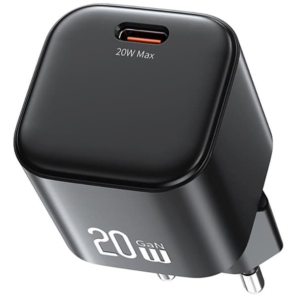 USAMS hurtigoplader 20W USB-C med lynkabel 1m JO-serien - hvid Vit