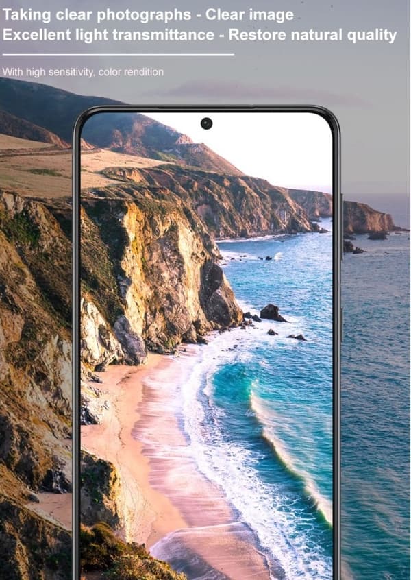 [2-PACK] Kameralinsskydd i Härdat Glas Galaxy S21 Plus - Clear Transparent