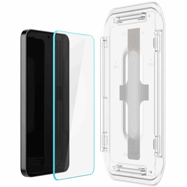 Spigen [2-Pack] Galaxy S24 Plus/S25 Plus Härdat glas Skärmskydd Transparent