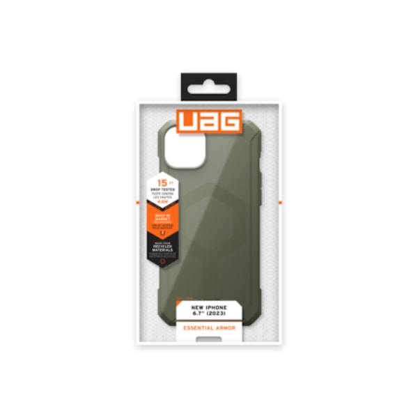 UAG iPhone 15 Plus Mobilskal Magsafe Essential Armor - Olive Drab