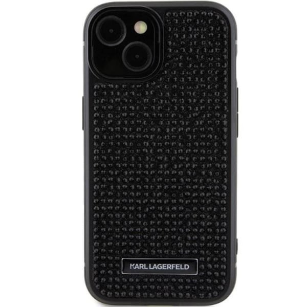 KARL LAGERFELD iPhone 15 Mobilskal Rhinestone Logo