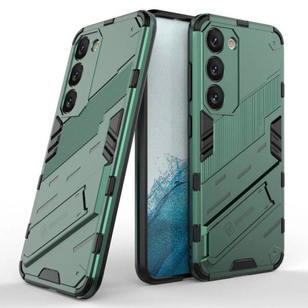 Galaxy S23 Plus Mobilskal Kickstand - Grön