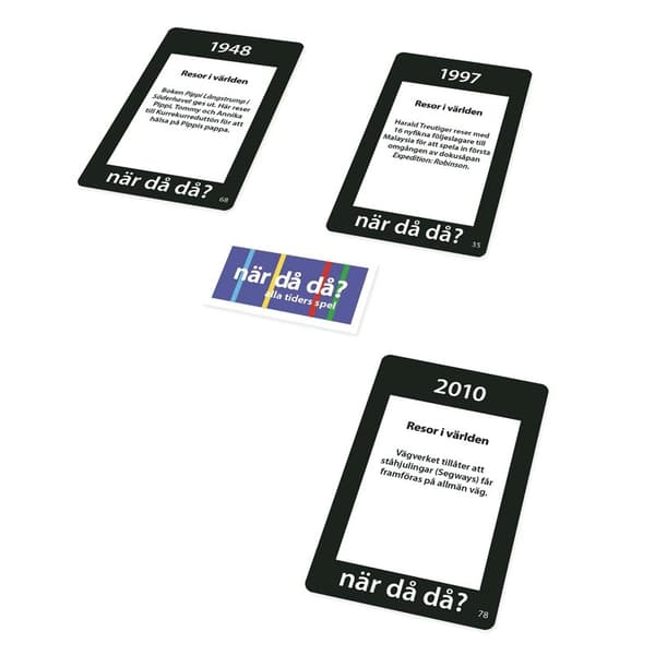 EGMONT Spel När Då Då?-pocket Resor i Världen (Nya frågor) (SE)