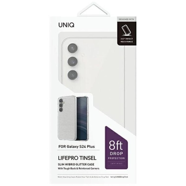 Uniq Galaxy S24 Plus Mobilskal LifePro Xtreme - Transparent Glossy