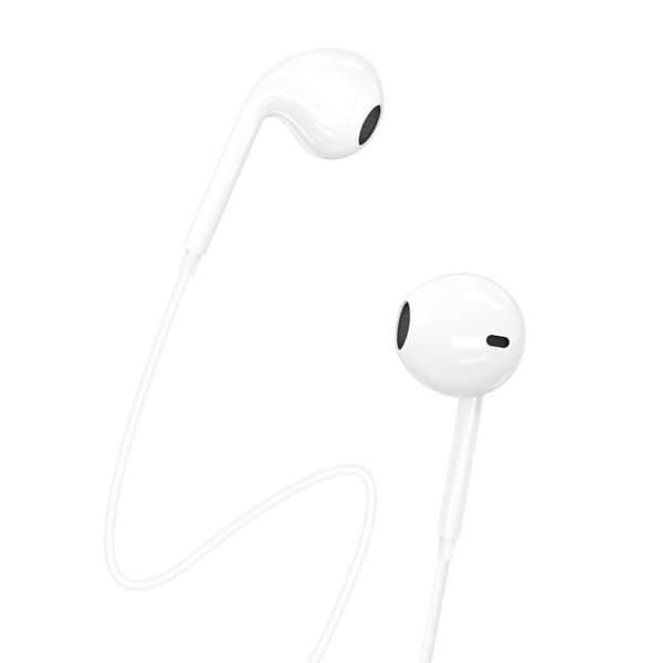 Dudao In-Ear Hörlurar med USB Typ-C Kontakt - Vit Vit