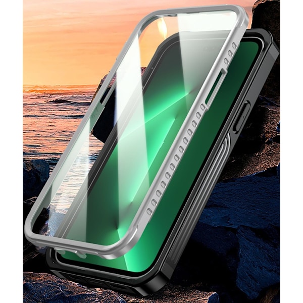 iPhone 14 Mobilskal 360 Premium Full - Sort Black