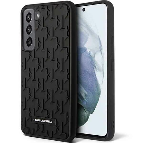 Karl Lagerfeld Galaxy S23 Plus Skal 3D Monogram - Svart Svart